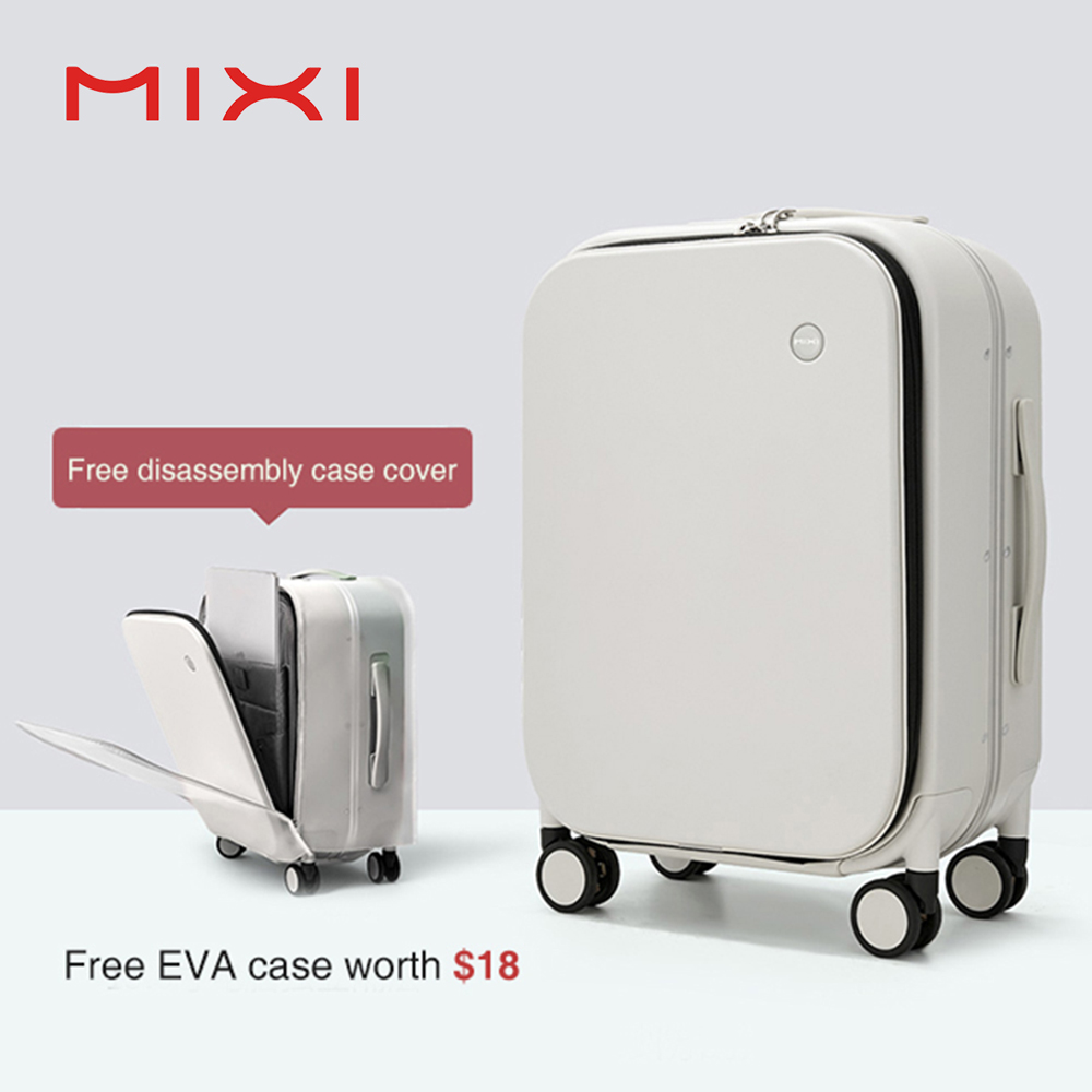 Foldable Rolling Luggage Bag - Mixi Patent Design Koffer mit Aluminiumrahmen,