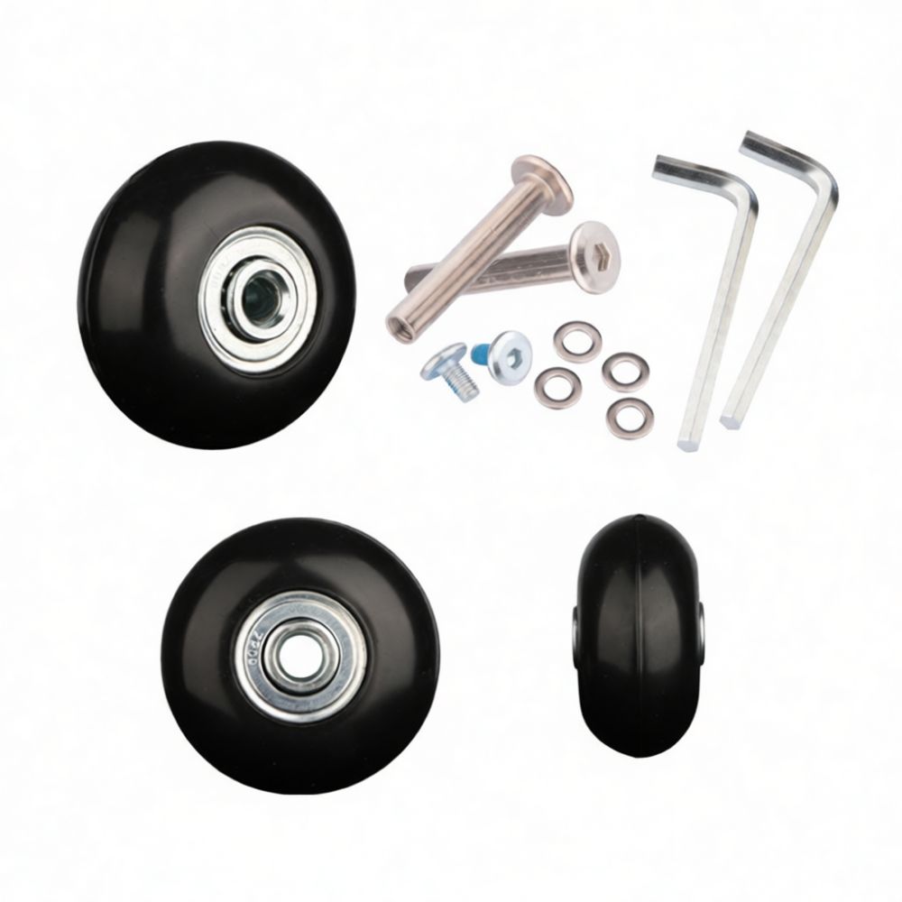 Gepäckrollen, Gummiräder, gerä – Silent Replacement Luggage Wheels Bewertung und Preis