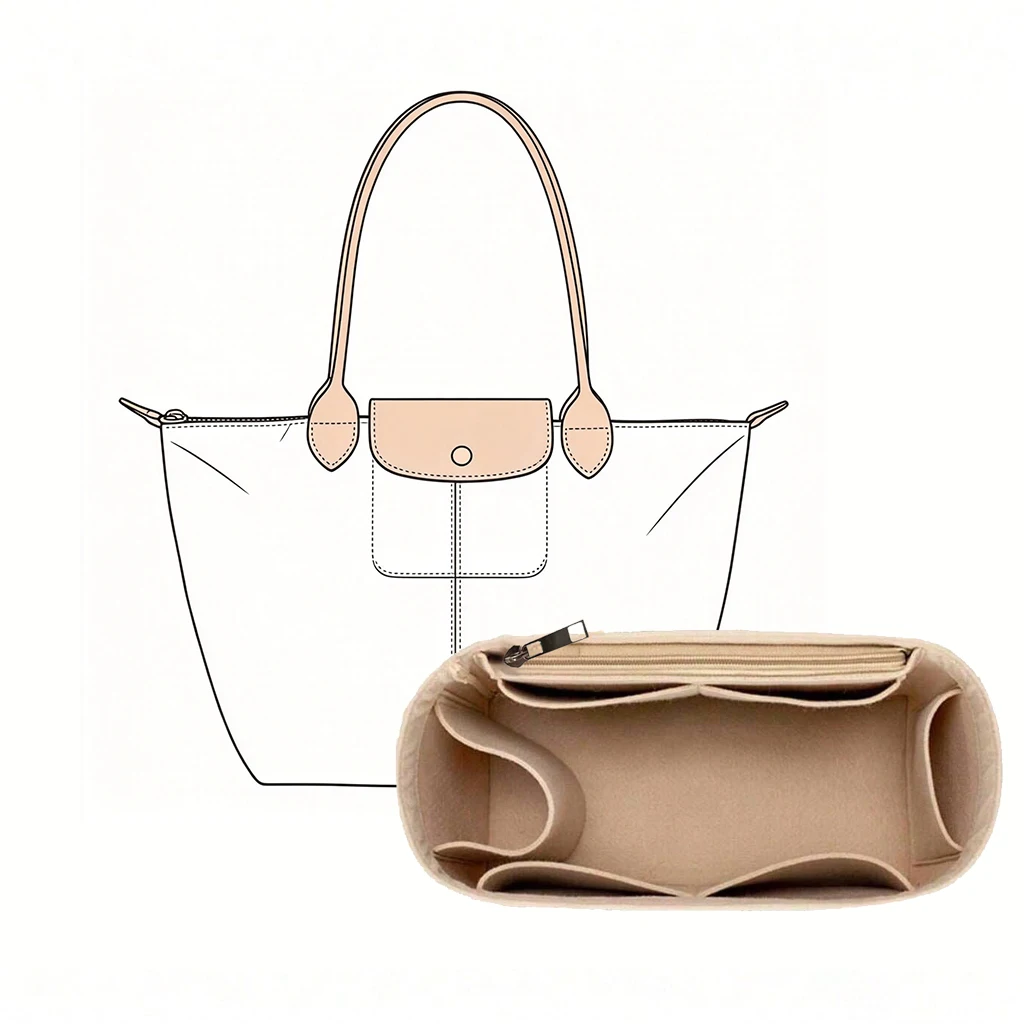 Taschenorganizer aus Filz, Han – Cosmetic Bags Bewertung und Preis