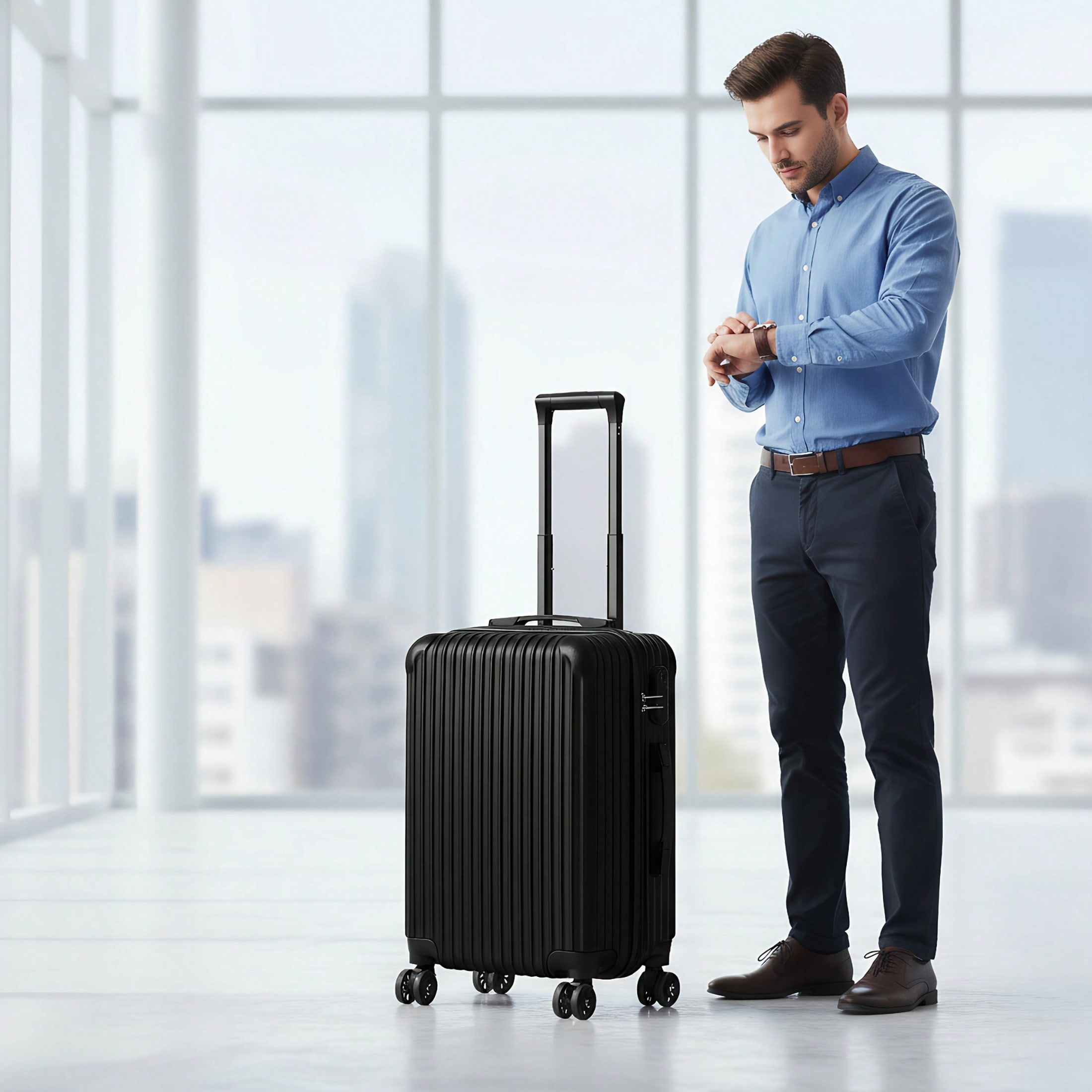 20-Zoll-Hartschalen-Handgepäck – Spinner Wheel Rolling Suitcase 20 Inch Bewertung und Preis