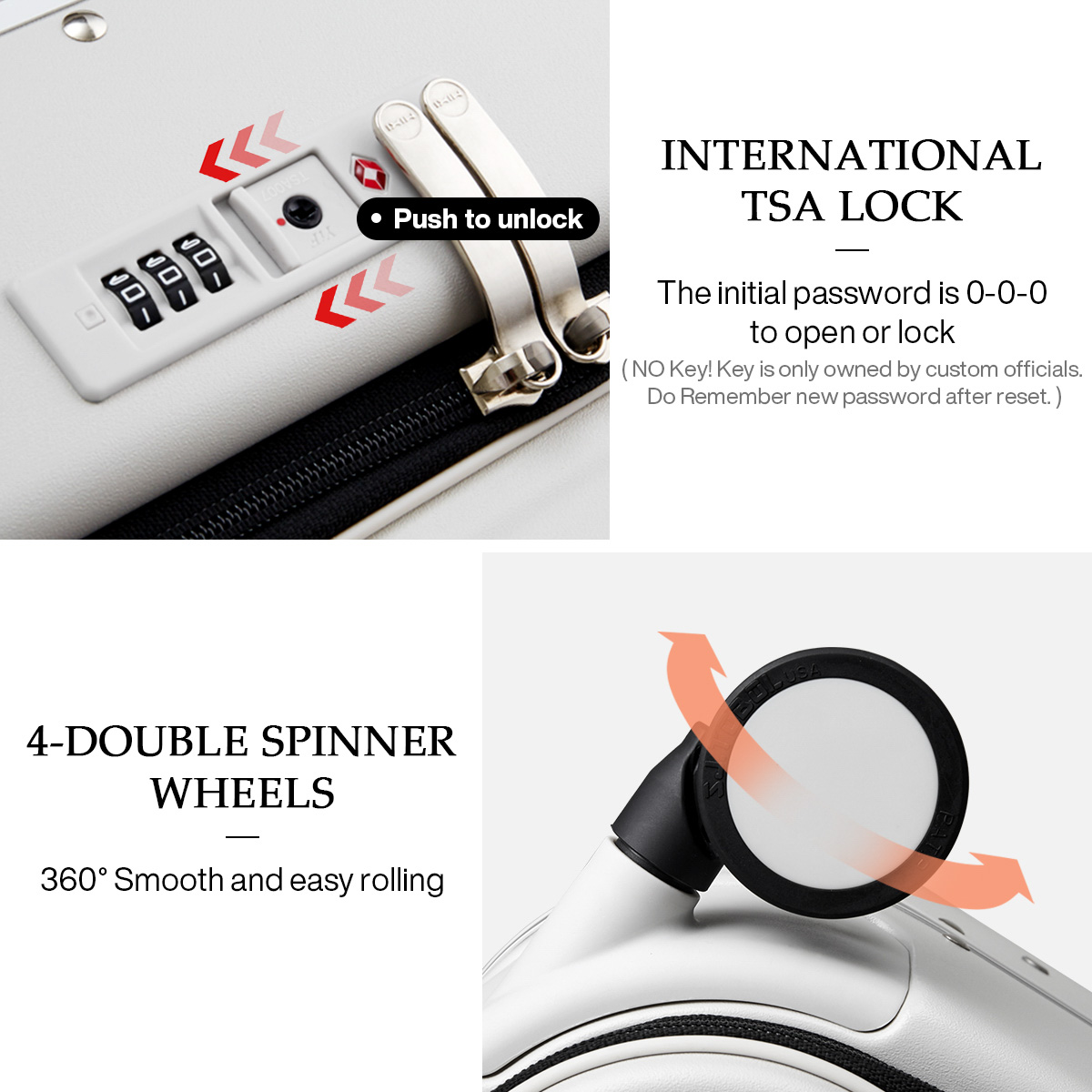 Mixi Patent Design Koffer mit  – Foldable Rolling Luggage Bag Bewertung und Preis