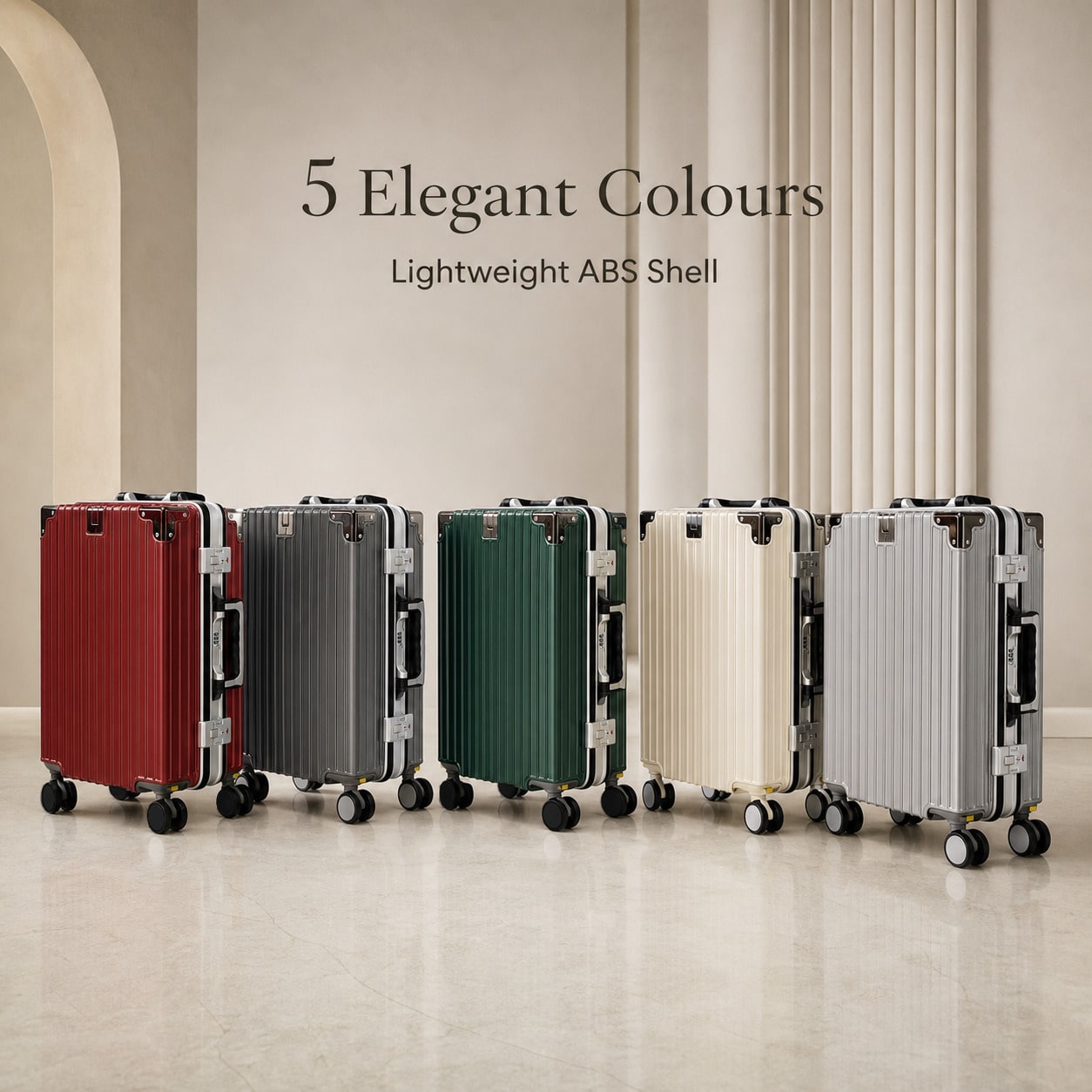 20-Zoll-Handgepäck, flugzeugta – Aluminum Frame Carry On Luggage Bewertung und Preis
