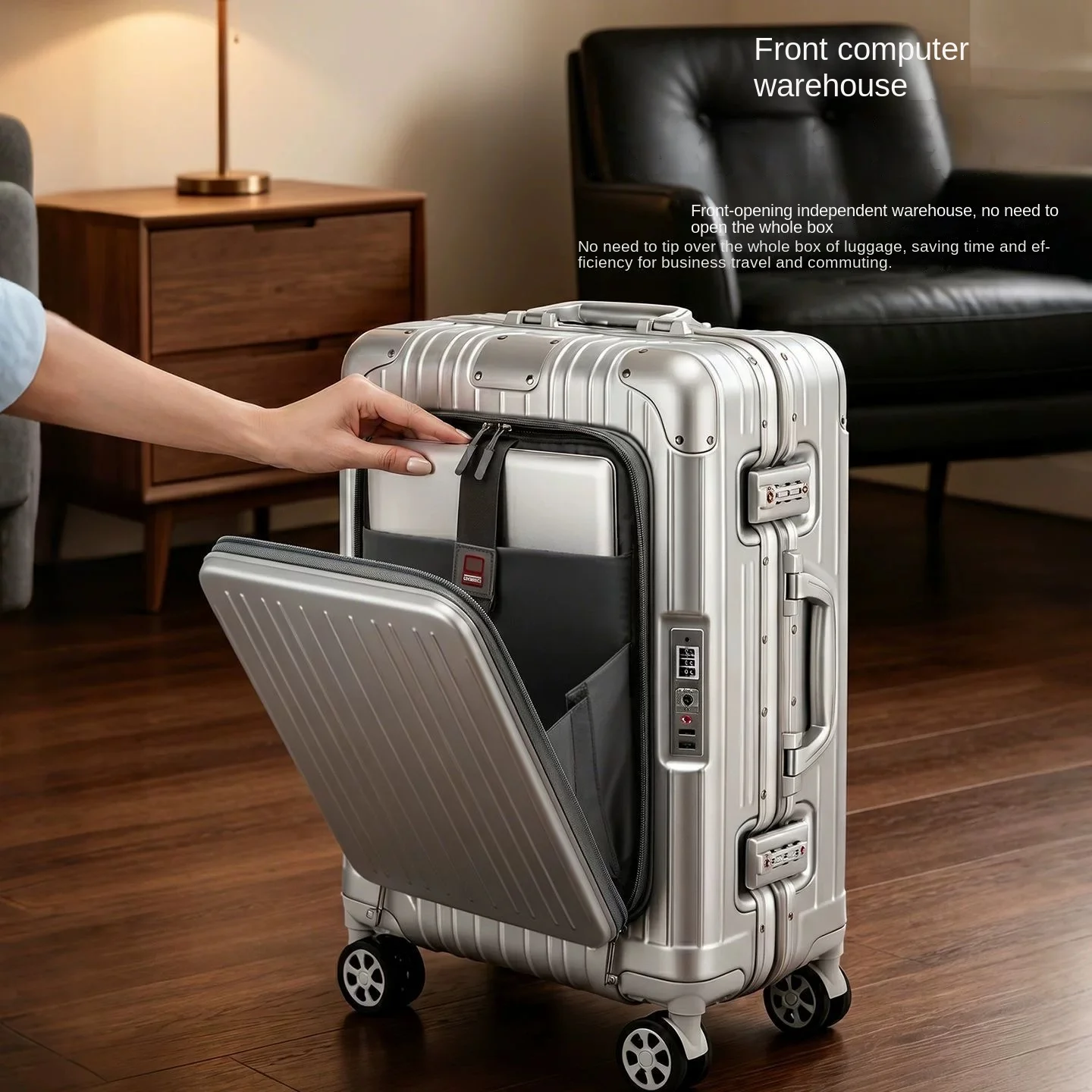 20/24/28 Zoll Reisekoffer mit  – Spinner Wheel Rolling Suitcase 20 Inch Bewertung und Preis