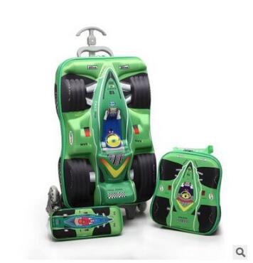 3D Jungen Auto Trolley Koffer  – Foldable Rolling Luggage Bag Bewertung und Preis